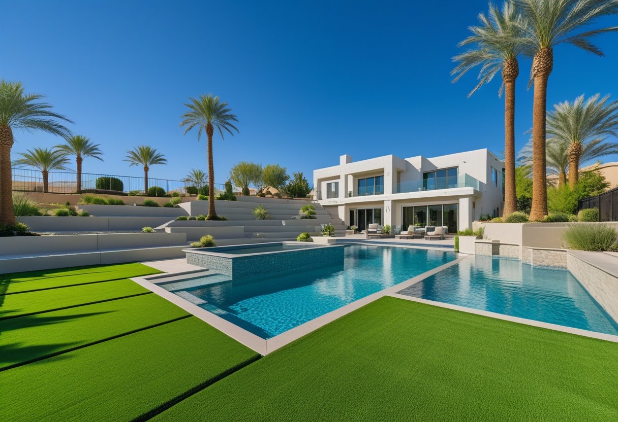 Pet-safe artificial turf cleaning in Paradise backyard